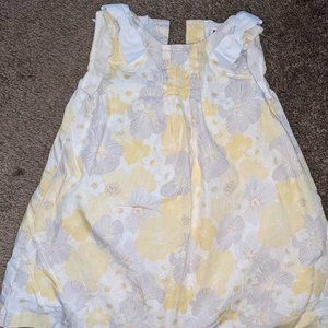 Janie and Jack Flower Print Dress 12-18 mo.